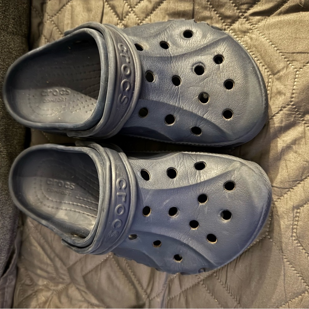 CROCS Kids Blue Sandals Size J2
